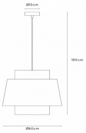 Подвесной светильник Lucide Tribute 21435/60/38 в Покачах - pokachi.mebel24.online | фото 5