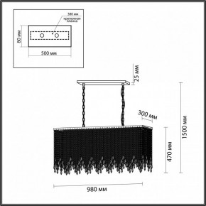 Подвесной светильник Odeon Light Chokka 5028/9A в Покачах - pokachi.mebel24.online | фото 5