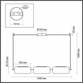 Подвесной светильник Odeon Light Kavia 5003/30L в Покачах - pokachi.mebel24.online | фото 4