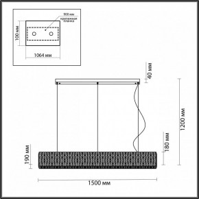 Подвесной светильник Odeon Light Panta 4926/60L в Покачах - pokachi.mebel24.online | фото 5