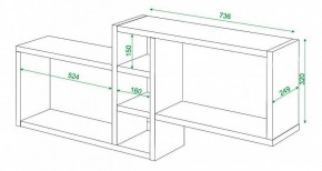 Полка книжная Домино ПК-20 в Покачах - pokachi.mebel24.online | фото 3