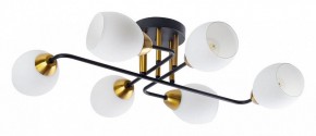 Потолочная люстра Arte Lamp Andrea A8141PL-6BK в Покачах - pokachi.mebel24.online | фото