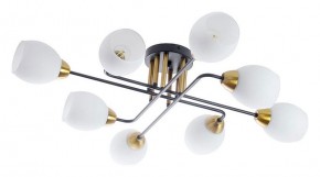 Потолочная люстра Arte Lamp Andrea A8141PL-8BK в Покачах - pokachi.mebel24.online | фото