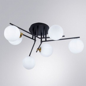Потолочная люстра Arte Lamp Gemini A2243PL-6BK в Покачах - pokachi.mebel24.online | фото 2
