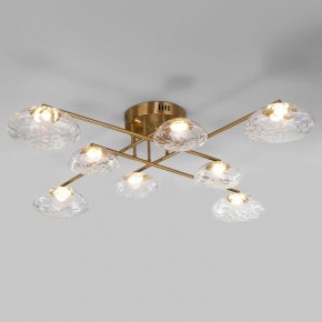Потолочная люстра Eurosvet Ripple 50389 LED латунь в Покачах - pokachi.mebel24.online | фото
