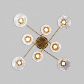 Потолочная люстра Eurosvet Ripple 50389 LED латунь в Покачах - pokachi.mebel24.online | фото 3