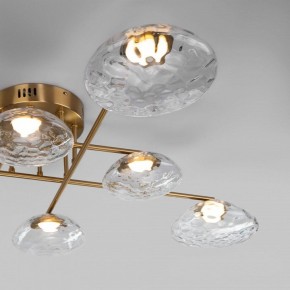 Потолочная люстра Eurosvet Ripple 50389 LED латунь в Покачах - pokachi.mebel24.online | фото 6