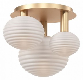 Потолочная люстра Maytoni Halo MOD268CL-03G в Покачах - pokachi.mebel24.online | фото