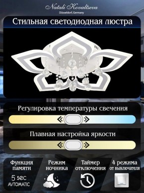 Потолочная люстра Natali Kovaltseva Cascade LED LAMPS 81159 в Покачах - pokachi.mebel24.online | фото 7
