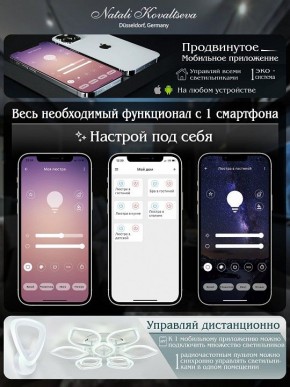 Потолочная люстра Natali Kovaltseva Damask LED LAMPS 81169 в Покачах - pokachi.mebel24.online | фото 7
