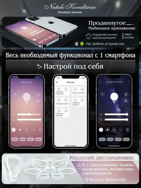 Потолочная люстра Natali Kovaltseva Effect LED LAMPS 81116 в Покачах - pokachi.mebel24.online | фото 8