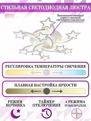Потолочная люстра Natali Kovaltseva LED LAMPS LED LAMPS 81225 в Покачах - pokachi.mebel24.online | фото 5