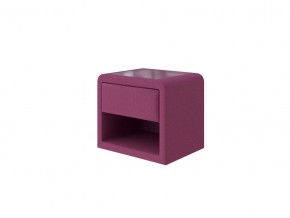 PROxSON Тумба Cube (Ткань: Рогожка Savana Berry (фиолетовый)) 52x41 в Покачах - pokachi.mebel24.online | фото 1