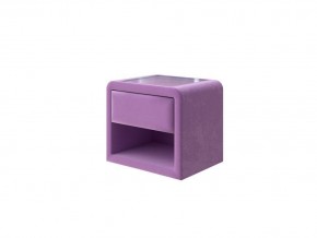 PROxSON Тумба Cube (Ткань: Велюр Shaggy Lilac) 52x41 в Покачах - pokachi.mebel24.online | фото 1