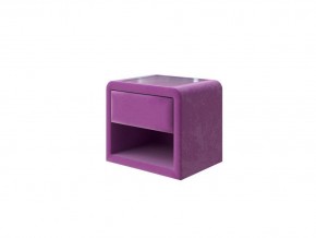 PROxSON Тумба Cube (Ткань: Велюр Shaggy Wine) 52x41 в Покачах - pokachi.mebel24.online | фото