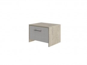 PROxSON Тумба Varna (ЛДСП+ткань Бунратти/Savana Milk (молочный)) 51x40 в Покачах - pokachi.mebel24.online | фото