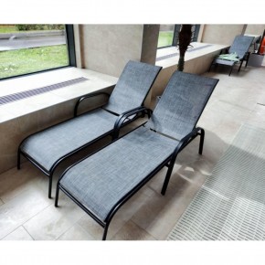Шезлонг-лежак Бирма MC-2051C Grey в Покачах - pokachi.mebel24.online | фото 1