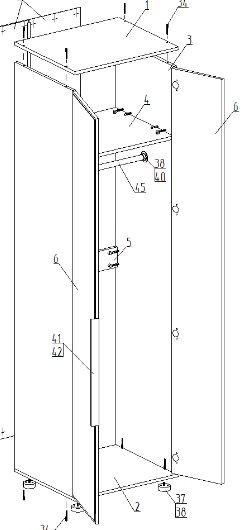 Шкаф 2-ств. для одежды "Лео" в Покачах - pokachi.mebel24.online | фото 2