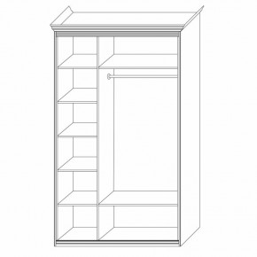 Шкаф 3-х дверный (корпус) Неаполь в Покачах - pokachi.mebel24.online | фото 3
