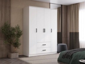 Шкаф 4-х створчатый Титан (белый) в Покачах - pokachi.mebel24.online | фото 5