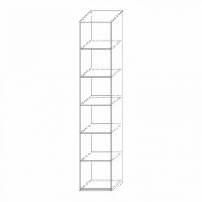 Шкаф 450 с зеркальным фасадом Марсель в Покачах - pokachi.mebel24.online | фото 6