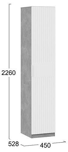 Шкаф для белья Хилтон в Покачах - pokachi.mebel24.online | фото 4