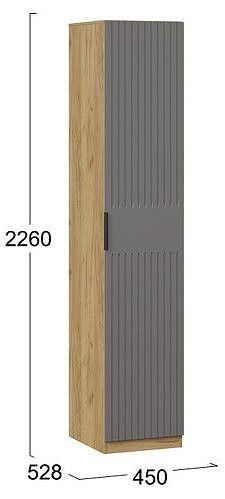 Шкаф для белья Хилтон в Покачах - pokachi.mebel24.online | фото 4