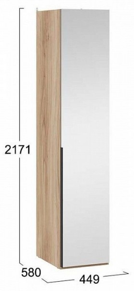 Шкаф для белья Порто СМ-393.07.002 в Покачах - pokachi.mebel24.online | фото 4
