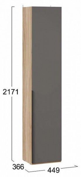 Шкаф для белья Порто СМ-393.07.211 в Покачах - pokachi.mebel24.online | фото 12