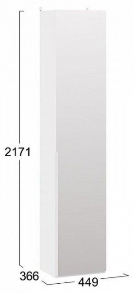Шкаф для белья Порто СМ-393.07.212 в Покачах - pokachi.mebel24.online | фото 4