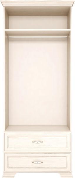 Шкаф для одежды с ящиками 2-х дв. Венеция 17 бодега в Покачах - pokachi.mebel24.online | фото 1