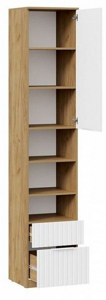 Шкаф комбинированный Хилтон Исп. 2 в Покачах - pokachi.mebel24.online | фото 2