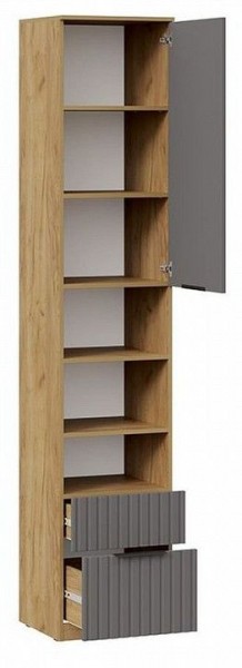 Шкаф комбинированный Хилтон Исп. 2 в Покачах - pokachi.mebel24.online | фото 2
