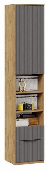 Шкаф комбинированный Хилтон Исп. 2 в Покачах - pokachi.mebel24.online | фото 4