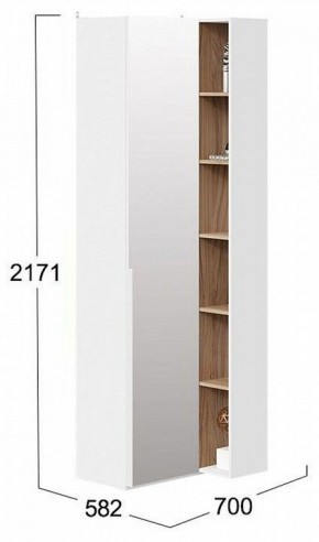 Шкаф комбинированный Порто СМ-393.21.025 в Покачах - pokachi.mebel24.online | фото 2