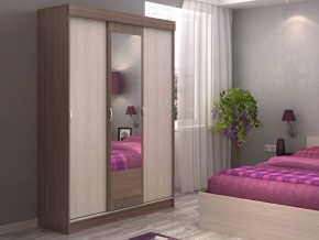 Шкаф-купе Басса ШКК 551 венге-дуб шимо светлый/темный в Покачах - pokachi.mebel24.online | фото 2