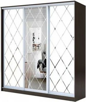 Шкаф-купе ХИТ 22-20-666 РОМБ БОЛЬШОЙ МАТОВЫЙ в Покачах - pokachi.mebel24.online | фото