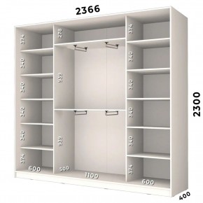 Шкаф-купе ХИТ 23-4-24/2-6556 (420) в Покачах - pokachi.mebel24.online | фото 2