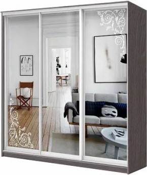 Шкаф-купе ХИТ 24-18-656 ОРНАМЕНТ в Покачах - pokachi.mebel24.online | фото