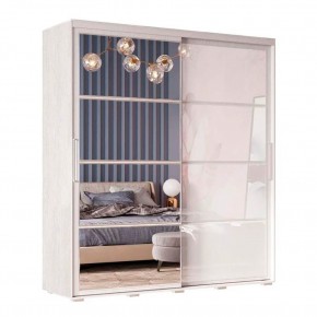 Шкаф-купе Крафт-6 1.6 м ШКК-06 (ясень белый) в Покачах - pokachi.mebel24.online | фото 3
