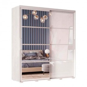 Шкаф-купе Крафт-6 (Ясень Белый) в Покачах - pokachi.mebel24.online | фото 3