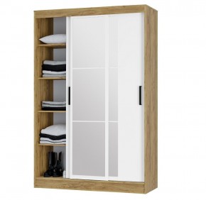 Шкаф-купе Тайм ШКК-03 (крафт/белый) в Покачах - pokachi.mebel24.online | фото 3