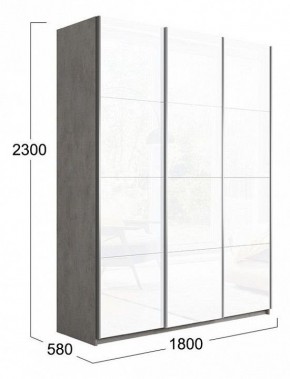 Шкаф-купе Траст СШК 2.180.60-15.15.15 в Покачах - pokachi.mebel24.online | фото 3