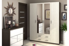 Шкаф Квадро венге/дуб белфорд в Покачах - pokachi.mebel24.online | фото 2