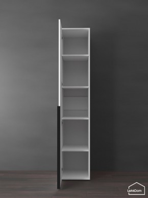 Шкаф Linnea MHR-1-2 2050х400х510 (Белый-М 11.1.1) в Покачах - pokachi.mebel24.online | фото 4