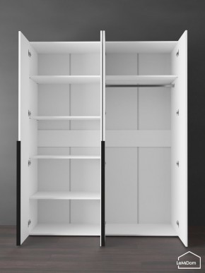 Шкаф Linnea MHR-4-1 2050х1600х510 (Белый-М 11.1.2) в Покачах - pokachi.mebel24.online | фото 4