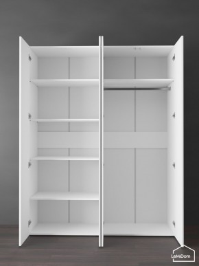 Шкаф Linnea MHR-4PO-1 2050х1600х510 (Белый-М 11.1.2) в Покачах - pokachi.mebel24.online | фото 4