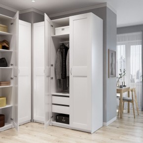 Шкаф МАКС однодверный, цвет белый в Покачах - pokachi.mebel24.online | фото 4