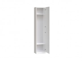 Шкаф МАКС однодверный узкий, цвет белый в Покачах - pokachi.mebel24.online | фото 2