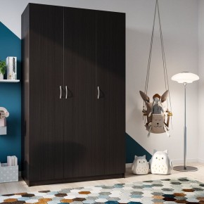 Шкаф ПЕГАС трехдверный, цвет Дуб Венге в Покачах - pokachi.mebel24.online | фото 2